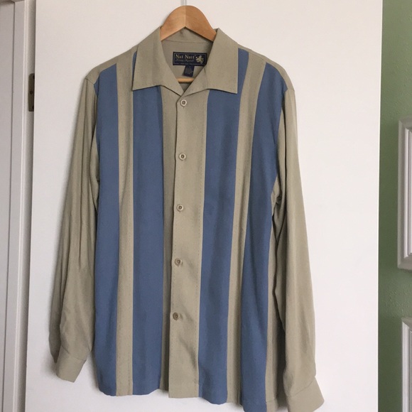 Nat Nast Other - Nat Nast long sleeve “bowling” shirt